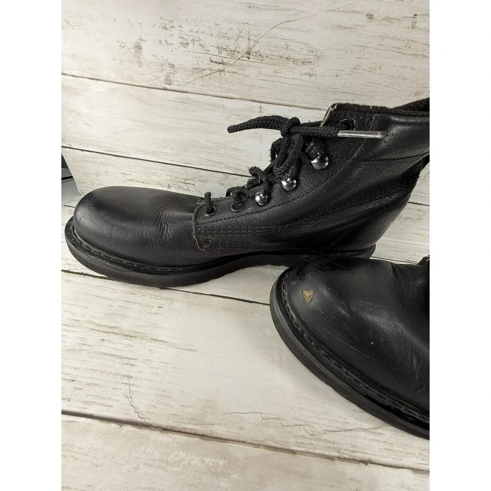 Rhino black leather